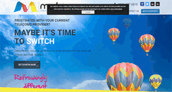 Desktop Screenshot of merlin-telecom.co.uk